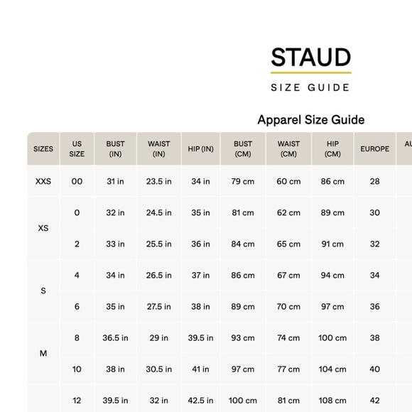 STAUD OFF WHITE MAXI DRESS NWT - Picture 8 of 8